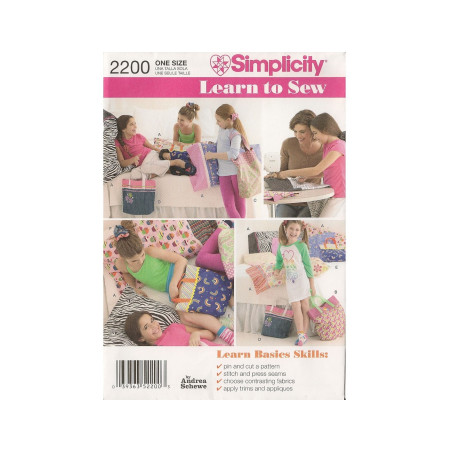 Simplicity snitmønster 2200