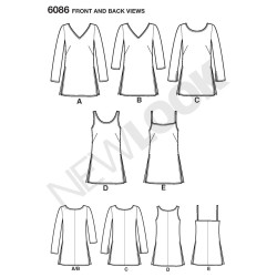 Tunika og Top Snitmønster