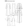 Kjole, Jakke og frakke Snitmønster