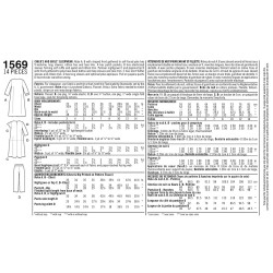 Natkjole og Pyjamas, børn Snitmønster