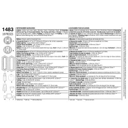 Dækkeservietter snitmønster