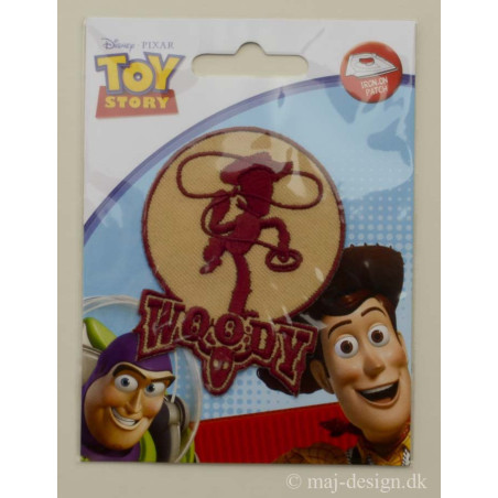 WOODY m/Lasso strygemærke