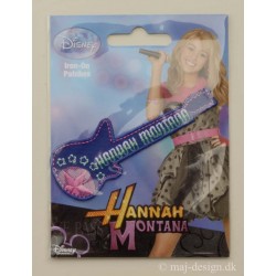 Hannah Montana GITAR 8x2,5 cm Strygemærke