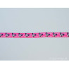 Minnie Mouse folde elastik pink 15mm