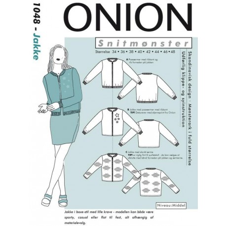 Kort Jakke Onion snitmønster 