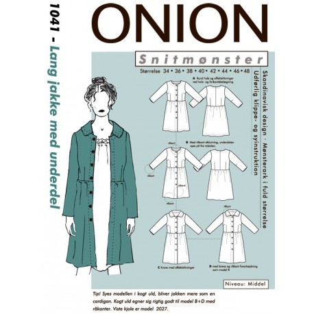 Lang jakke Onion 1041