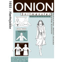 Hættejakke Onion snitmønster 1025