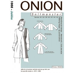 Jakke onion snitmønster