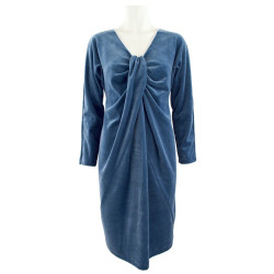 Kjole med drapering onion snitmønster 2038