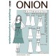 Strop kjole og empirekjole onion snitmønster 2033