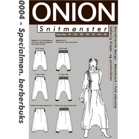 Berberbukser onion snitmønster 0004