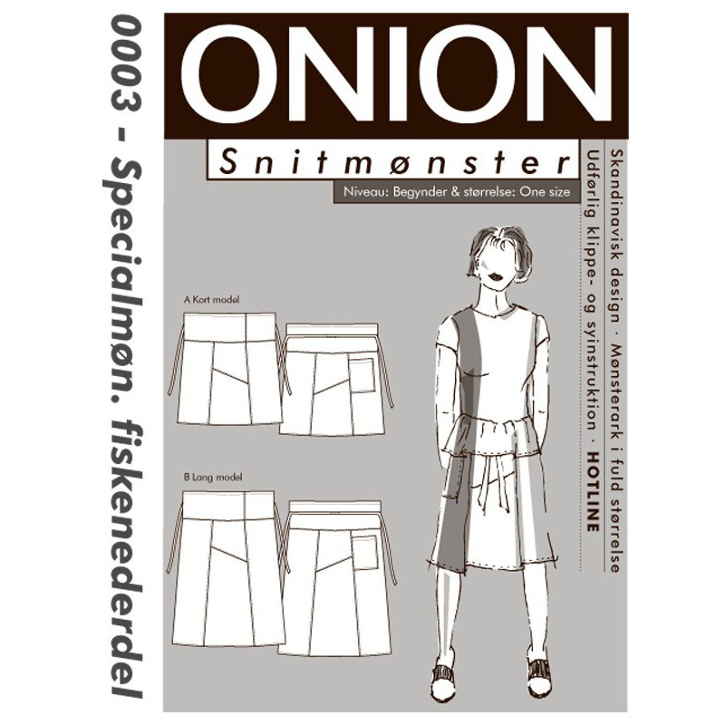 Fiskenederdel specialmønster onion snitmønster 0003