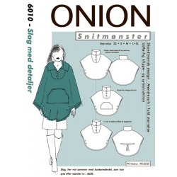 Slag m/detaljer onion snitmønster