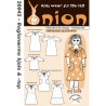 Kjole m/raglanærme og top onion snitmønster 20042