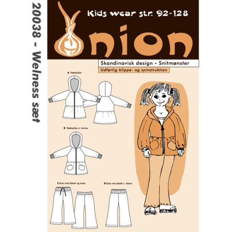 Wellness sæt onion snitmønster 20038