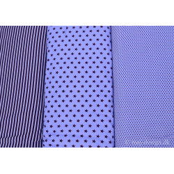 Stof med Stjerne eller små  bomber  