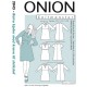 Retro kjole m/krave onion snitmønster 2045