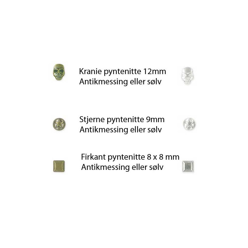 Pyntenitter til påstrygning