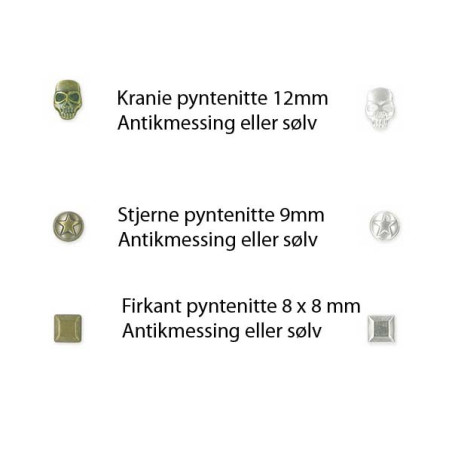 Pyntenitter til påstrygning