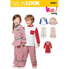 snitmønster New look 6337 easy Pyjamas til børn Simplicity  