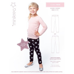 Leggings 0-10 år minikrea snitmønster 50330