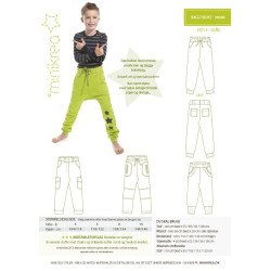 Baggybuks Minikrea snitmønster 30304