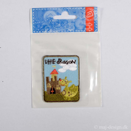Little Dragon 5,5x4,5 cm Strygemærke