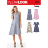 Sommerkjole spencer snitmønster New Look 6340 easy
