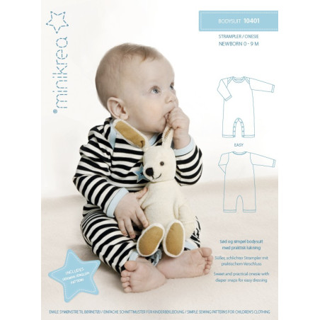 Bodysuit  Minikrea snitmønster 10401