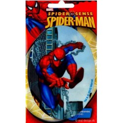 Spider-man oval strygemærke