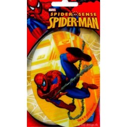 Spider-man oval 11x8 cm PRINTET strygemærke