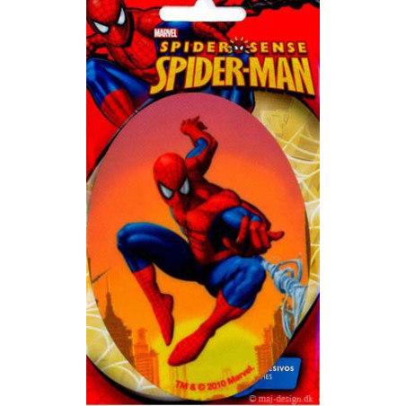 Strygelap Spider-man oval 11x8 cm