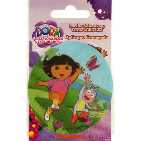 Strygelap Dora med sommerfugl Ø 7,5 cm