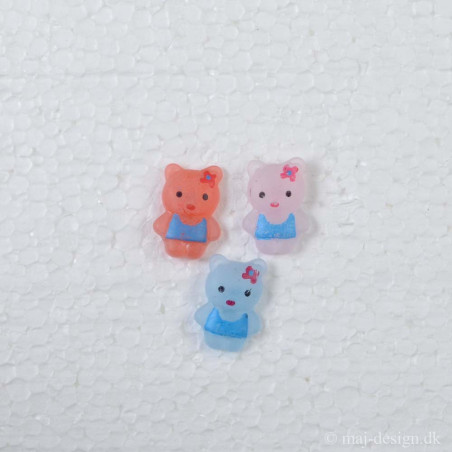 Knap med øje Hallo Kitty ca.22mm høj