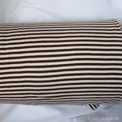 Stribet rib mange farver 40 cm DB bred