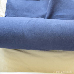 Rib stof i farve Karrygul 35 cm DB bred