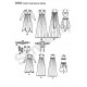 Frøken middelalderlige kostume Snitmønster simplicity 1010