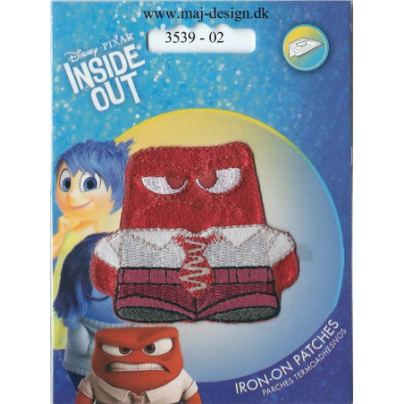 Inside Out Brodret strygemærke 