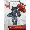 Big Hero Broderet strygemærke 7x5 cm