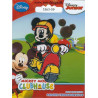 Mickey Mouse på Scooter ca.7cm høj
