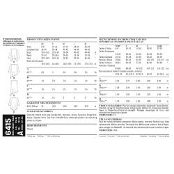 snitmønster til tunika new look 6415 strikstof jersey