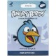 Angry Birds Lyseblå Broderet strygemærke