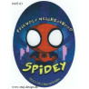 Spiderman Printet Strygemærke 11x8 cm