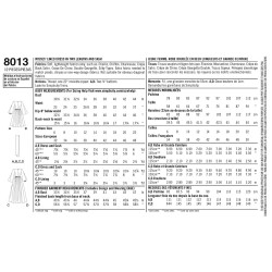 Vintage kjole 1970èrne Simplicity snitmønster 8013