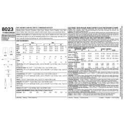 Vest, slips og skærf til far/søn Simplicity snitmønster 8023 A