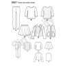 Pigetøj jakke, vest og leggings Simplicity snitmønster 8027