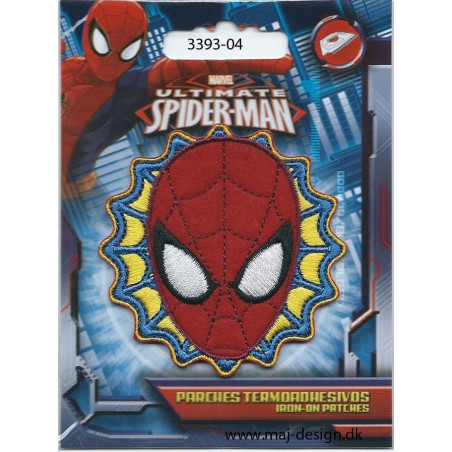Spider-man 7 cm Broderet  Strygemærke