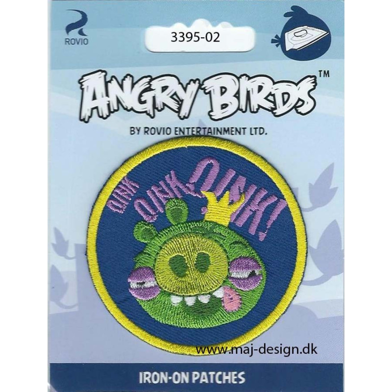Angry Birds Ø6 strygemærke Angry Birds Ø6 strygemærke