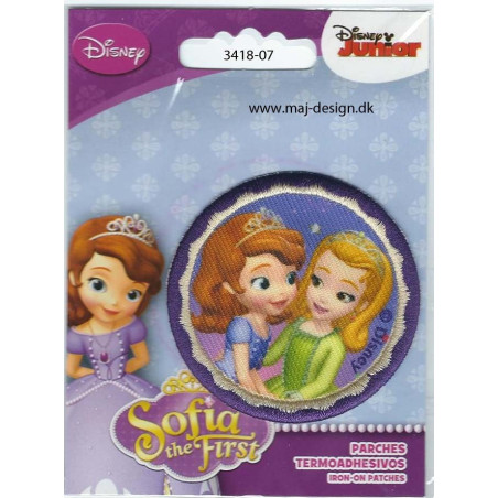 Sofia den første Broderet strygemærke Ø 6