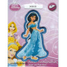 Prinsesse Jasmin Broderet strygemærke 9x 4,5 cm